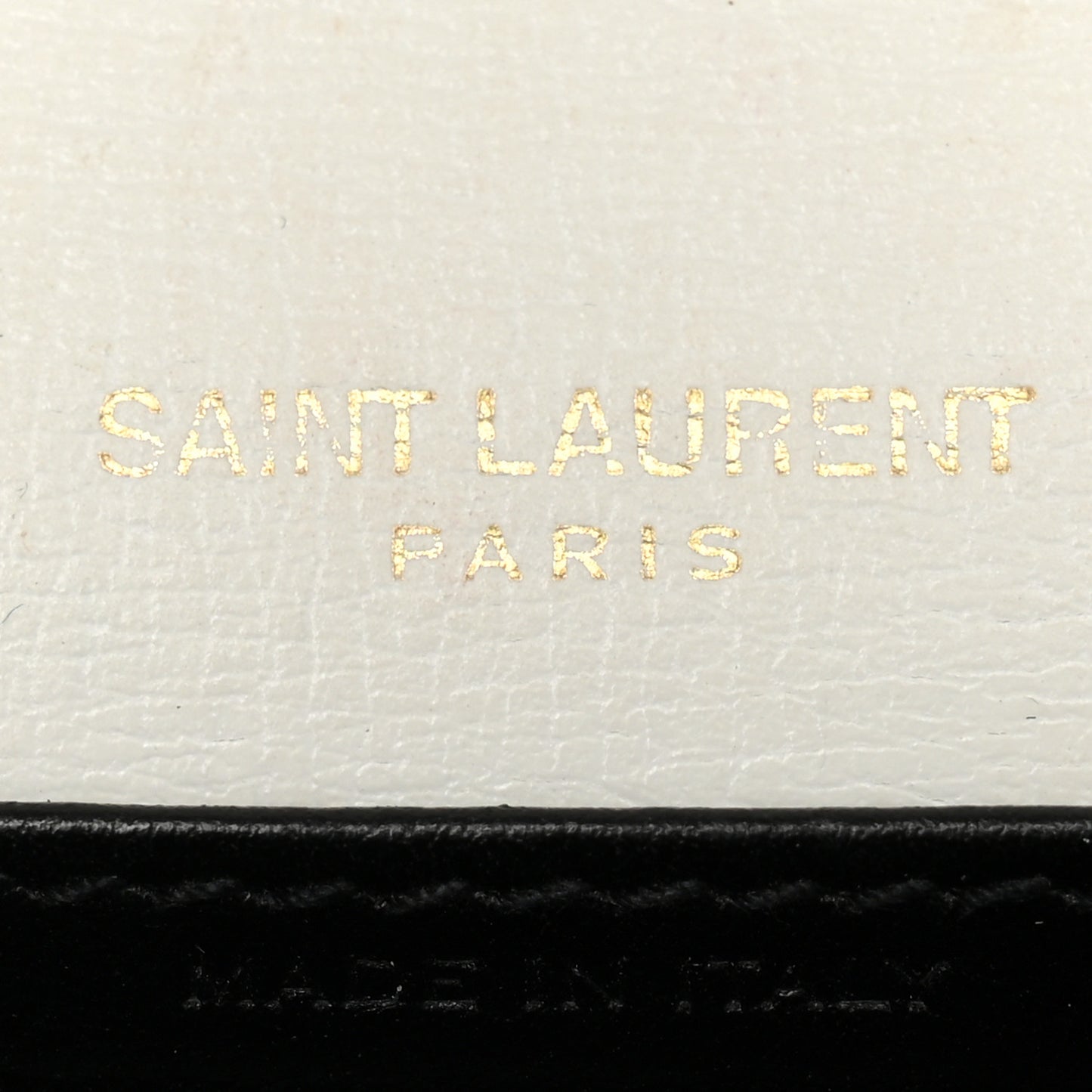 New Aspen Calfskin Bi-Color Monogram Sunset Chain Wallet  Black Dirty White