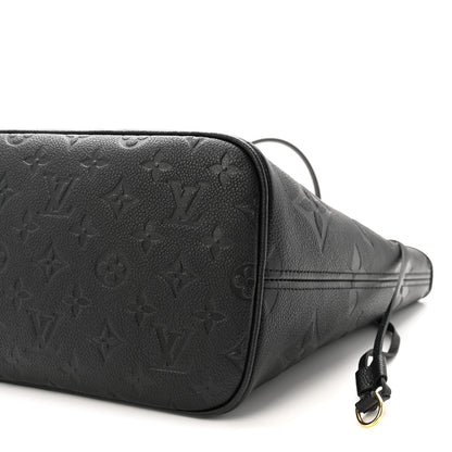 Louis Vuitton Empreinte Monogram Giant Neverfull MM Black 10 of 10