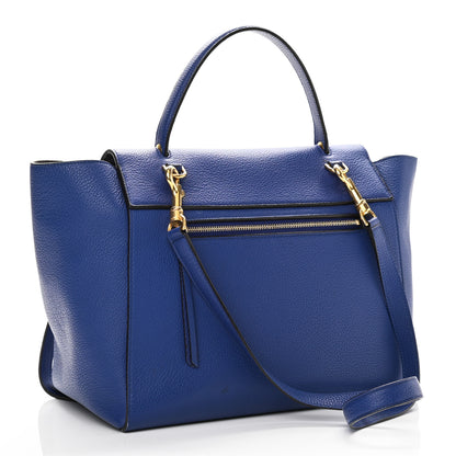 Celine Grained Calfskin Mini Belt Bag Indigo 3 of 14