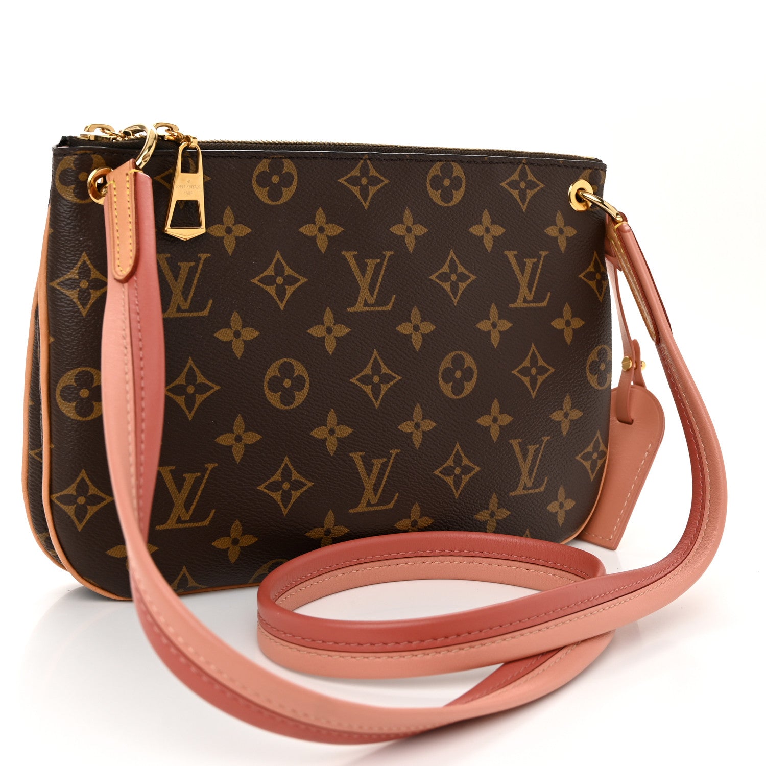 Louis Vuitton Monogram Lorette Vieux Rose 3 of 10