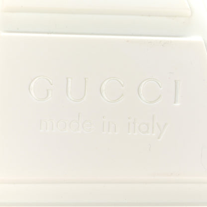 Gucci GG Supreme Monogram Mens Rhyton Sneakers 9 White 7 of 11