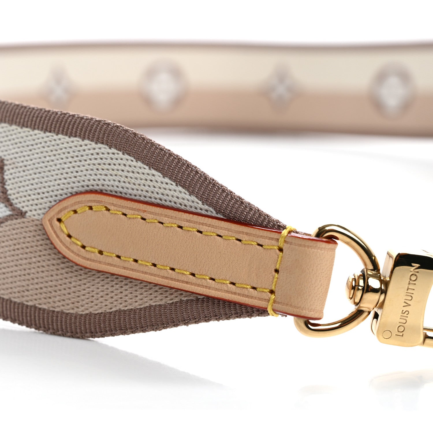 Louis Vuitton Jacquard Speedy Bandouliere 20 Shoulder Strap Beige 6 of 8