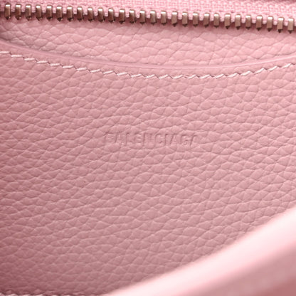Balenciaga Grained Calfskin Neo Classic Silver Hardware Mini City Powder Pink 6 of 8