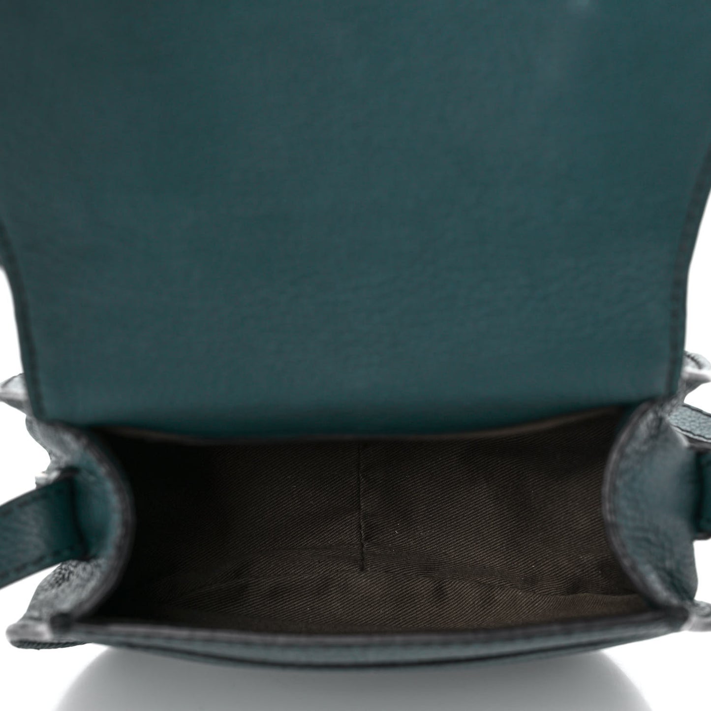 Calfskin Mini Marcie Round Crossbody Bag Teal