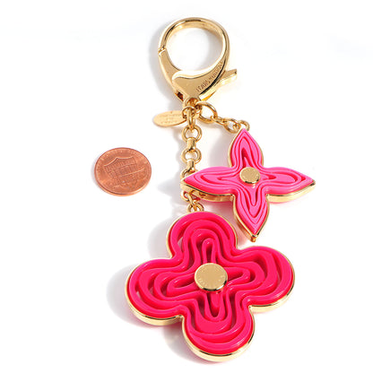 Louis Vuitton Resin Naif Bag Charm Pink 2 of 5
