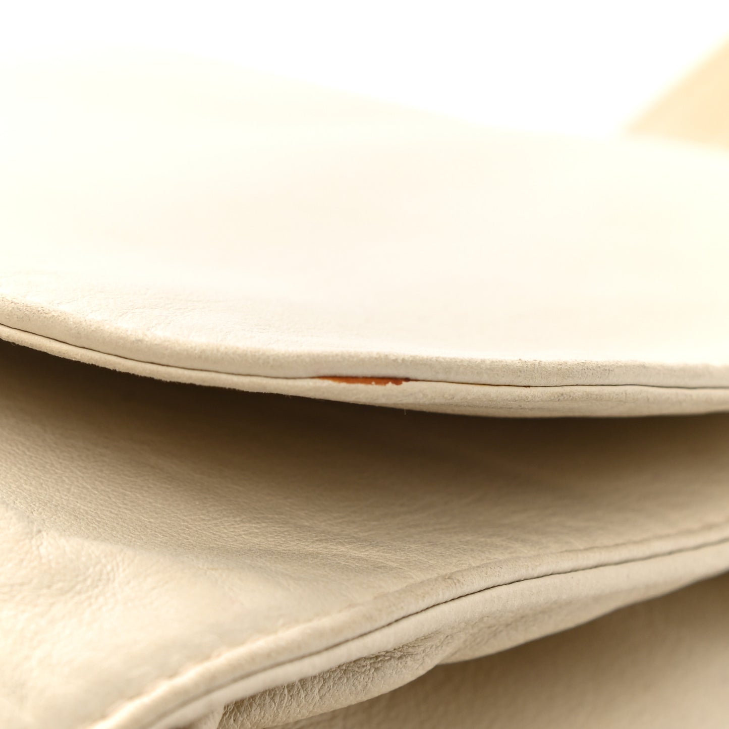 Lambskin CC Flap Backpack White