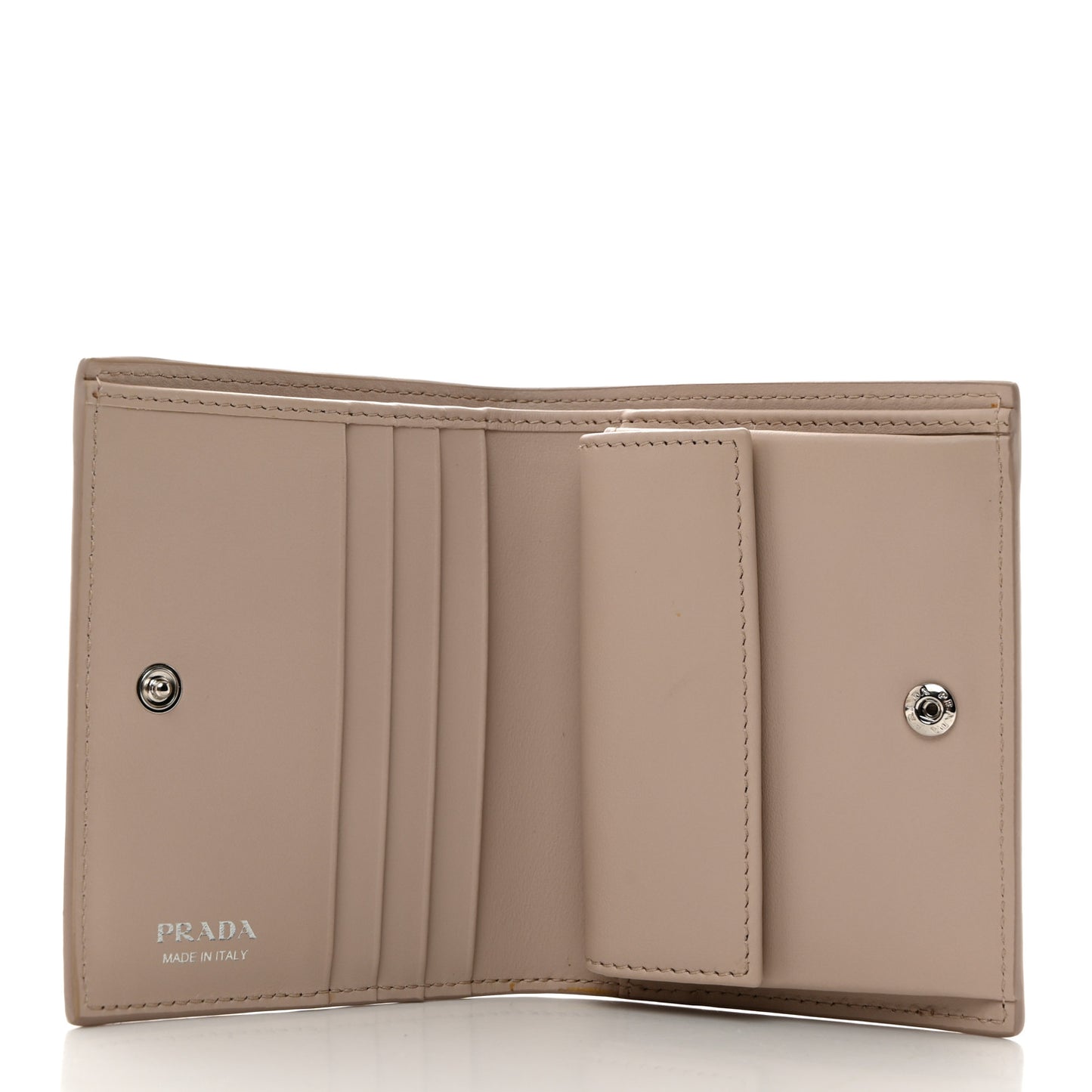 Vitello Daino Small Bi-Fold Wallet Ninfea
