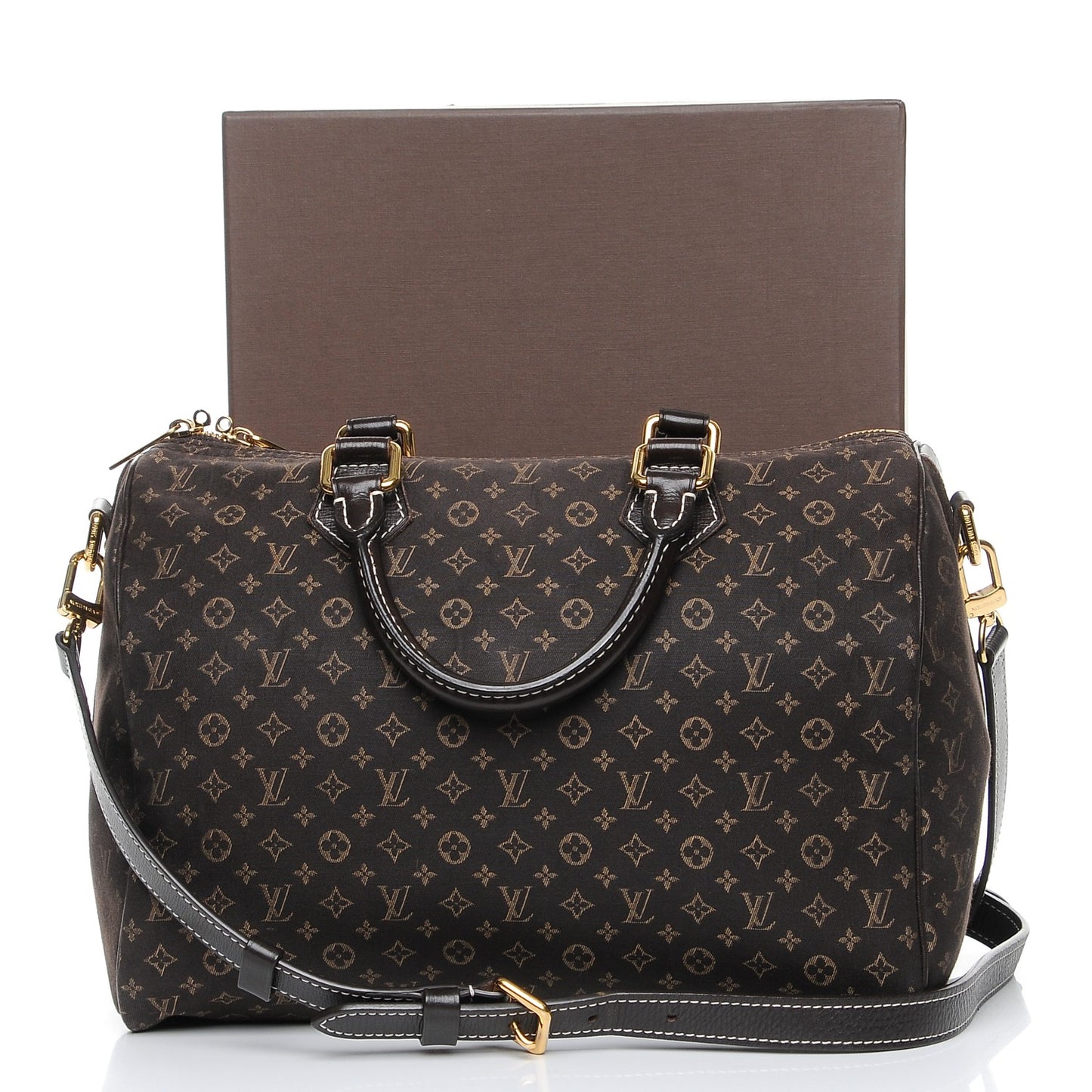 Monogram Idylle Speedy Bandouliere 30 Fusain