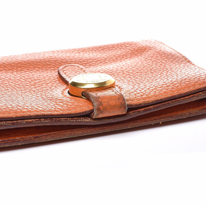 Hermes Togo Dogon Card Case Key Holder Orange 11 of 11