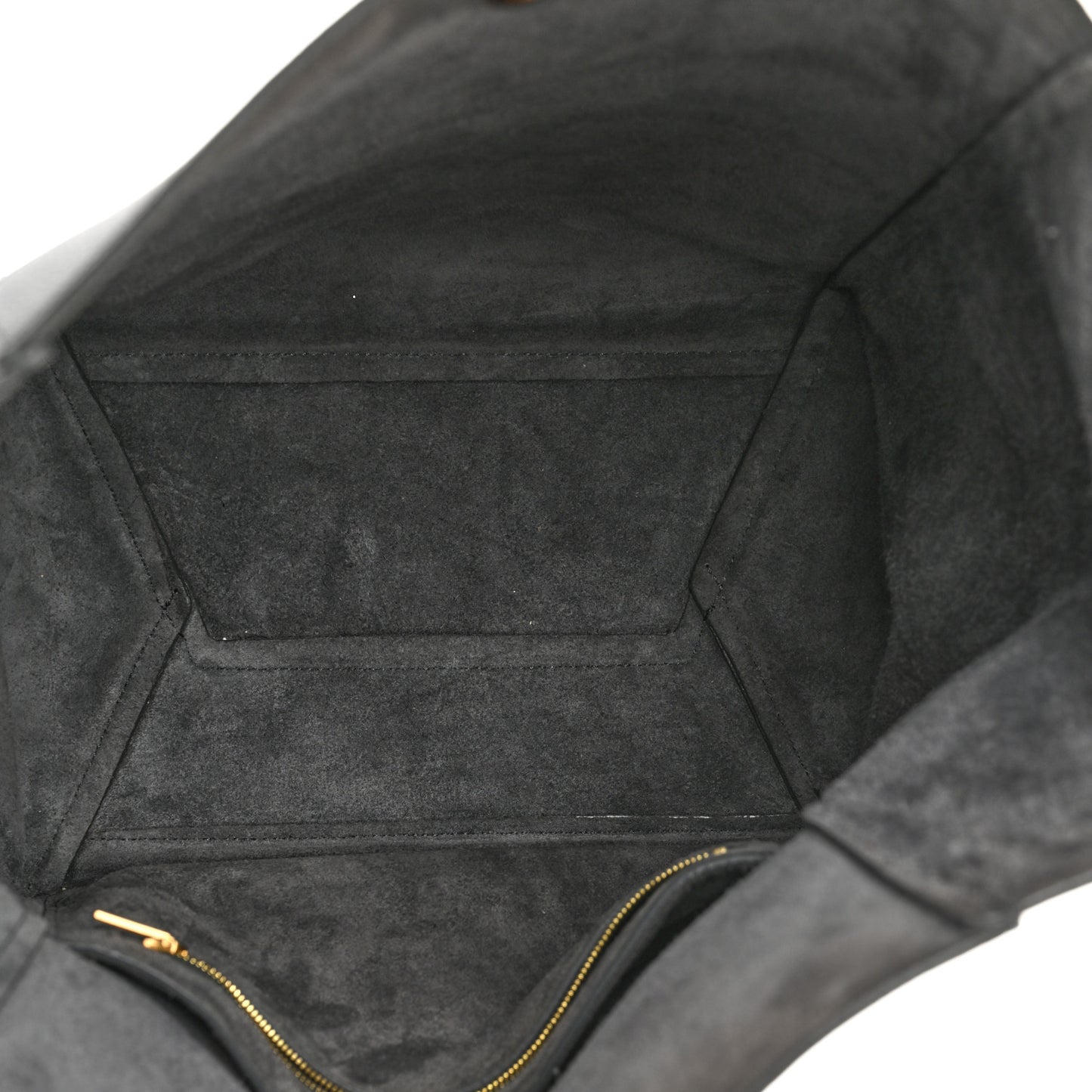 Soft Grained Calfskin Sangle Bucket Bag Kohl