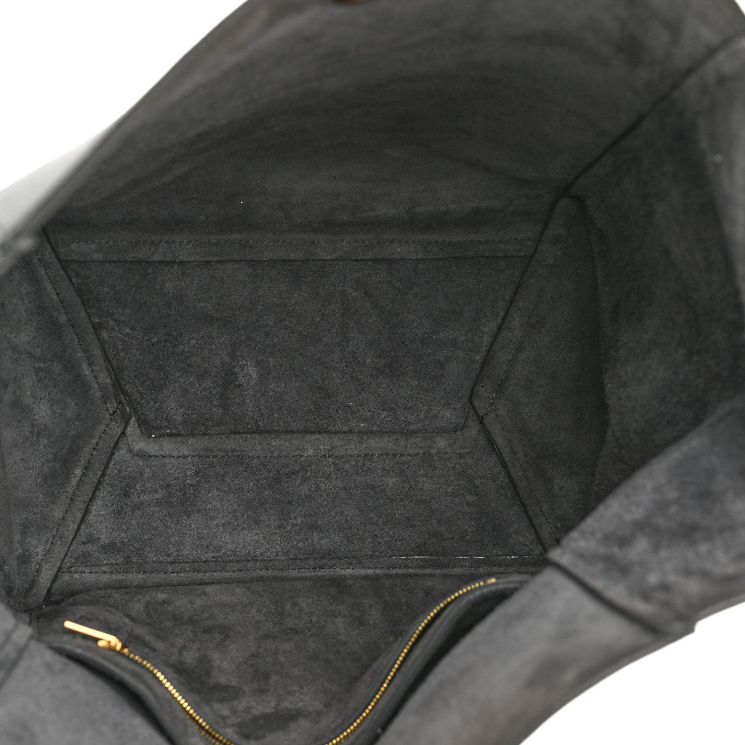 Celine Soft Grained Calfskin Sangle Bucket Bag Kohl 5 of 9