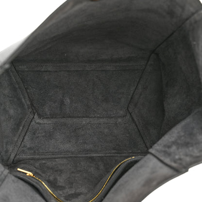 Celine Soft Grained Calfskin Sangle Bucket Bag Kohl 5 of 9