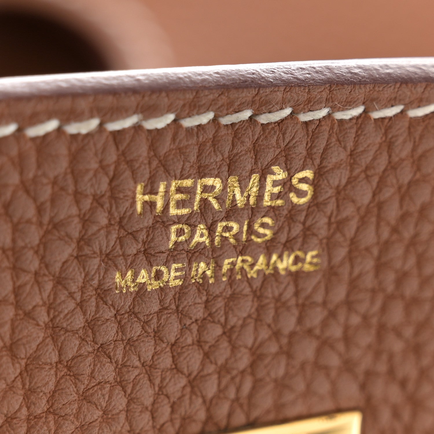 Hermes Togo BIRKIN 30 Gold 6 of 12