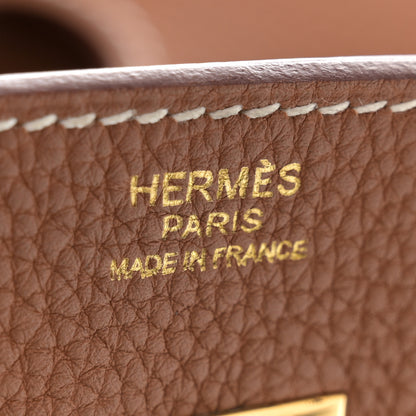 Hermes Togo BIRKIN 30 Gold 6 of 12