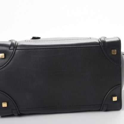 Celine Smooth Calfskin Mini Luggage Black 14 of 14