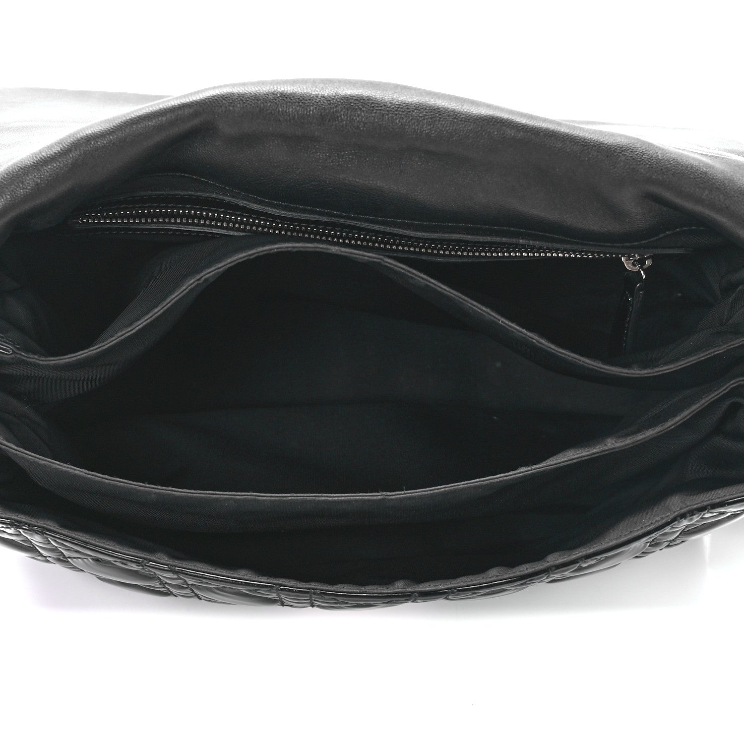 Christian Dior Patent Cannage New Lock Flap Black 5 of 12
