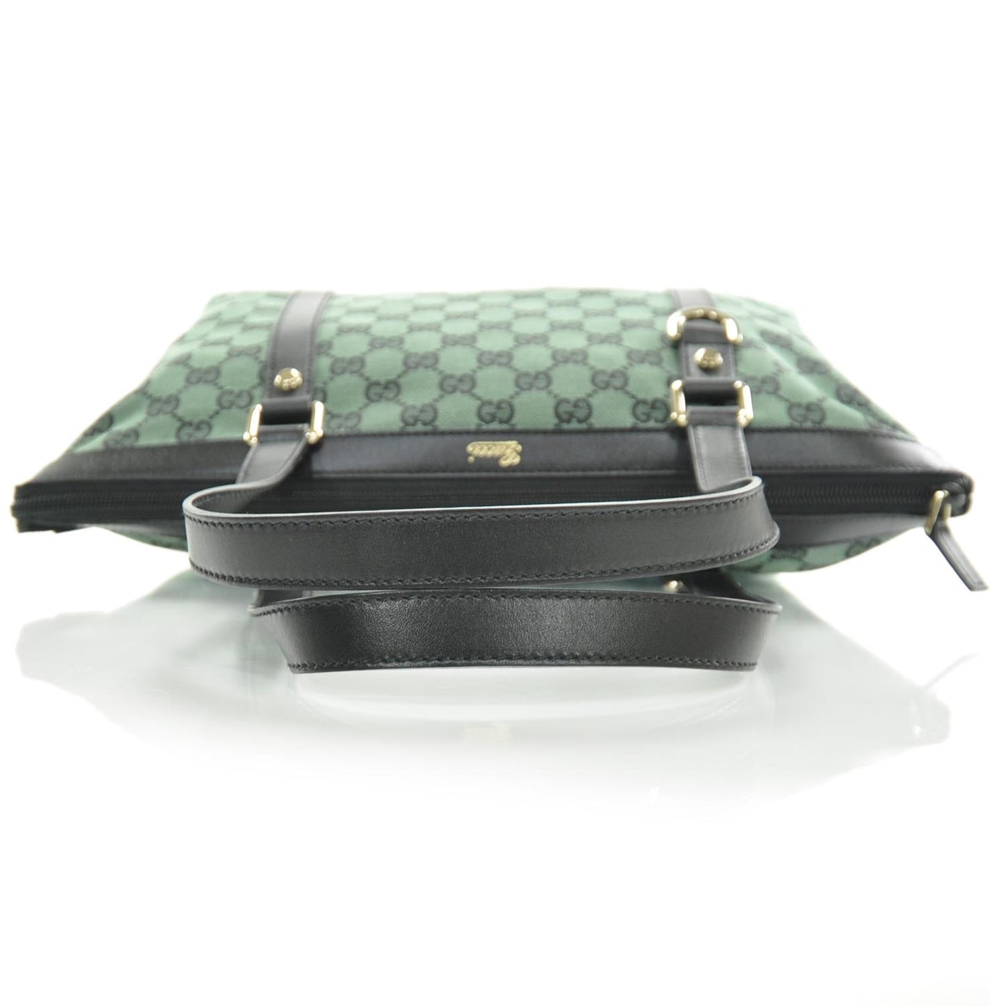 Monogram Abbey Tote Green