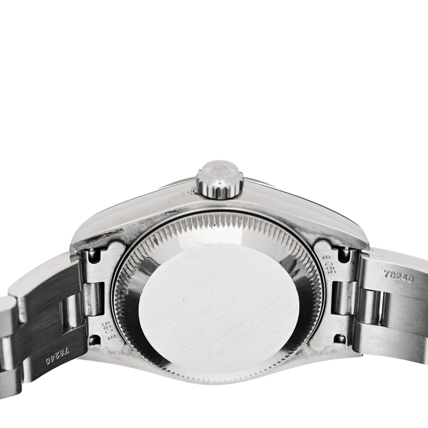 Rolex Stainless Steel 18K White Gold Diamond 26mm Oyster Perpetual Datejust Watch Silver Jubilee 79174 4 of 5
