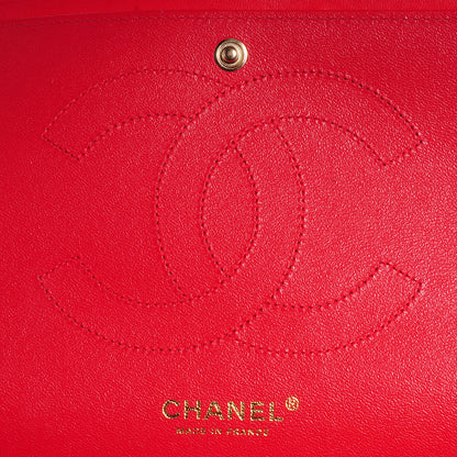 Chanel Lambskin Jumbo Double Flap Red 5 of 8