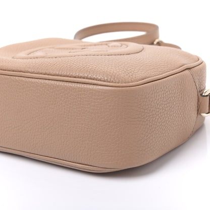 Gucci Pebbled Calfskin Small Soho Disco Bag Rose Beige 6 of 9