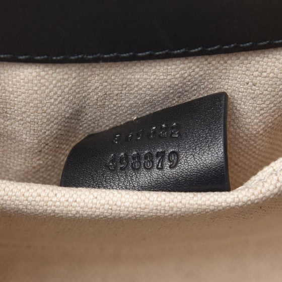 Gucci Guccissima Mini Emily Shoulder Bag Black 7 of 7