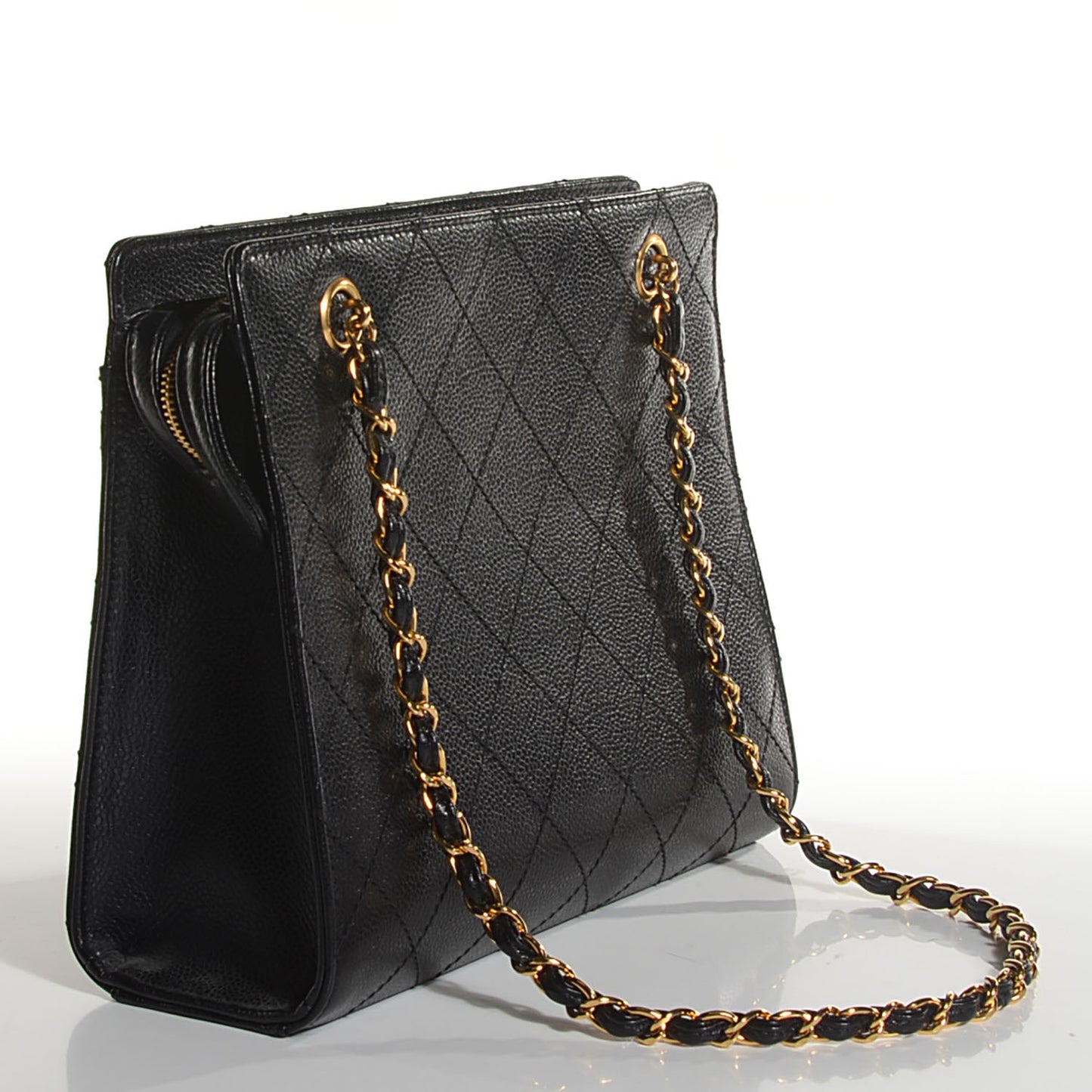 Caviar Shoulder Bag Black