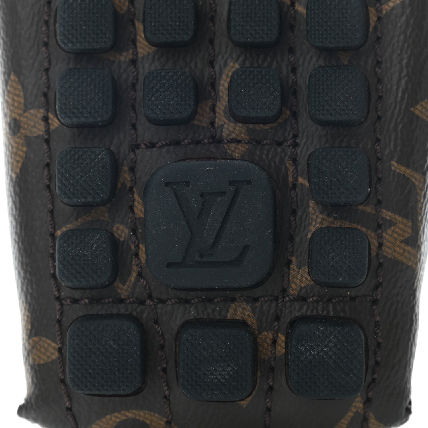 Louis Vuitton Monogram Mens Arizona Car Shoe Moccasin Loafers 8 6 of 9