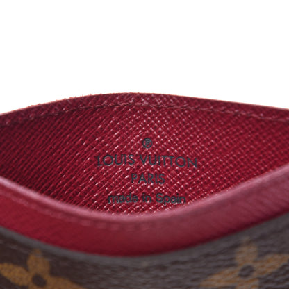 Louis Vuitton Monogram Card Holder Fuchsia 6 of 6