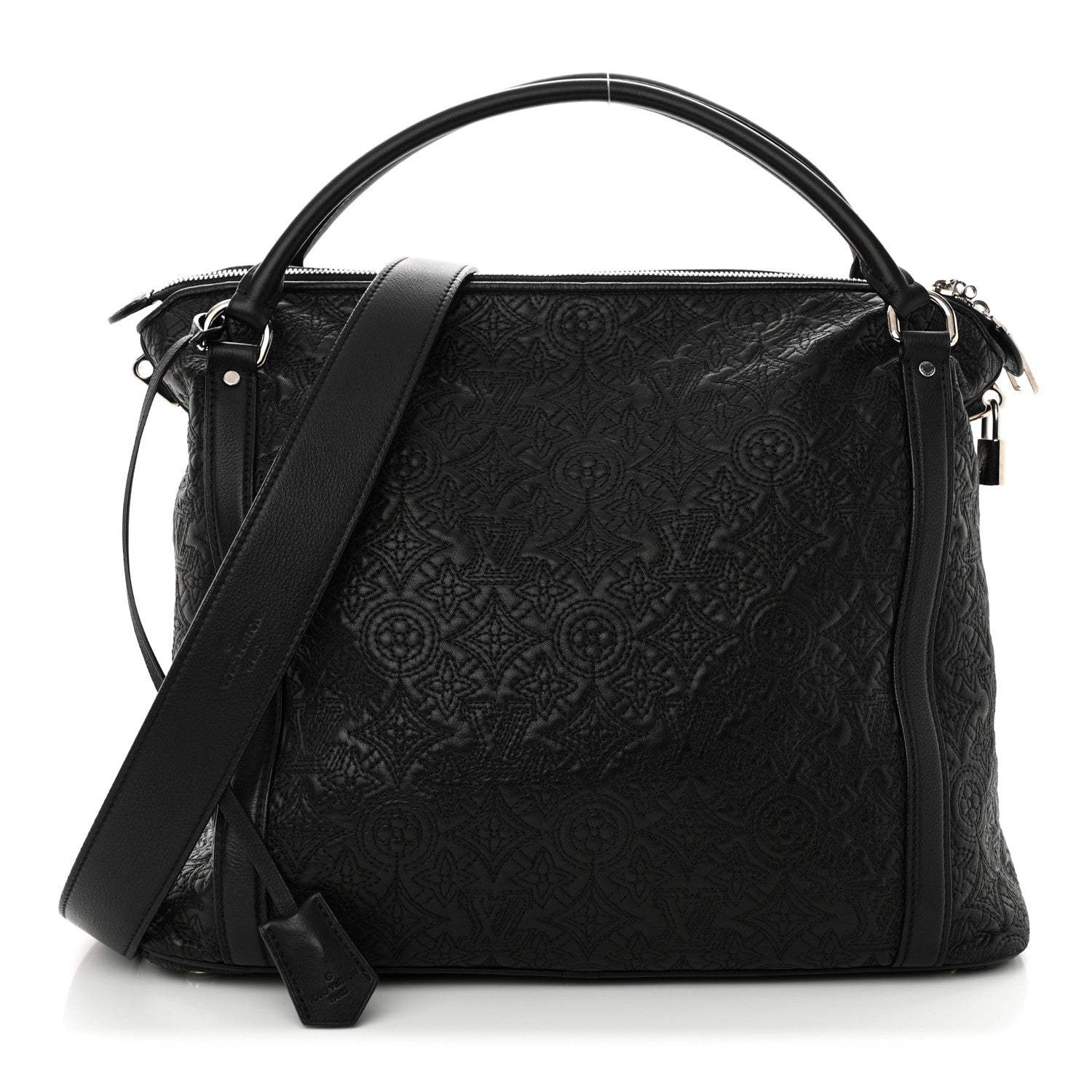 Louis Vuitton Monogram Lambskin Antheia IXIA MM Black 1 of 9