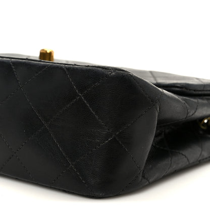 Chanel Lambskin Quilted Mini Square Flap Black 12 of 12