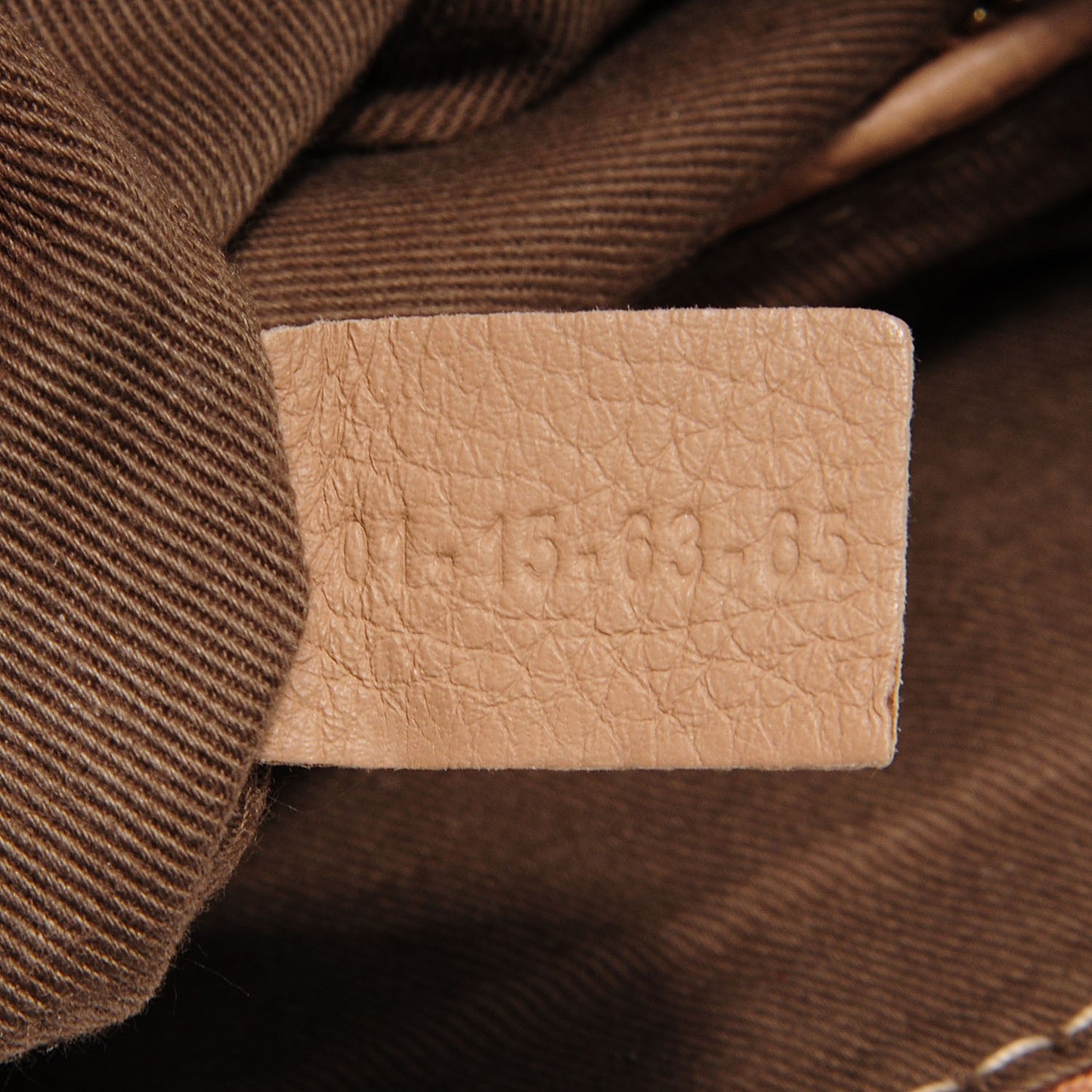 Calfskin Large Marcie Satchel Clay