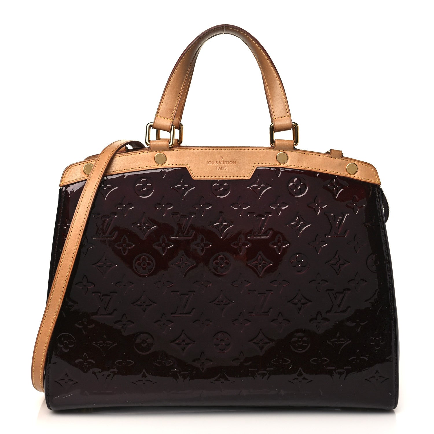 Louis Vuitton Vernis Brea GM Amarante 1 of 17