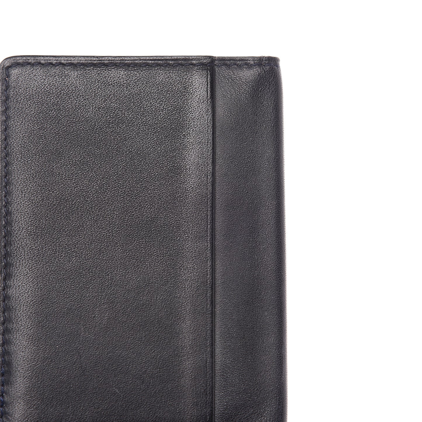 Calfskin America's Cup Pocket Organizer Black
