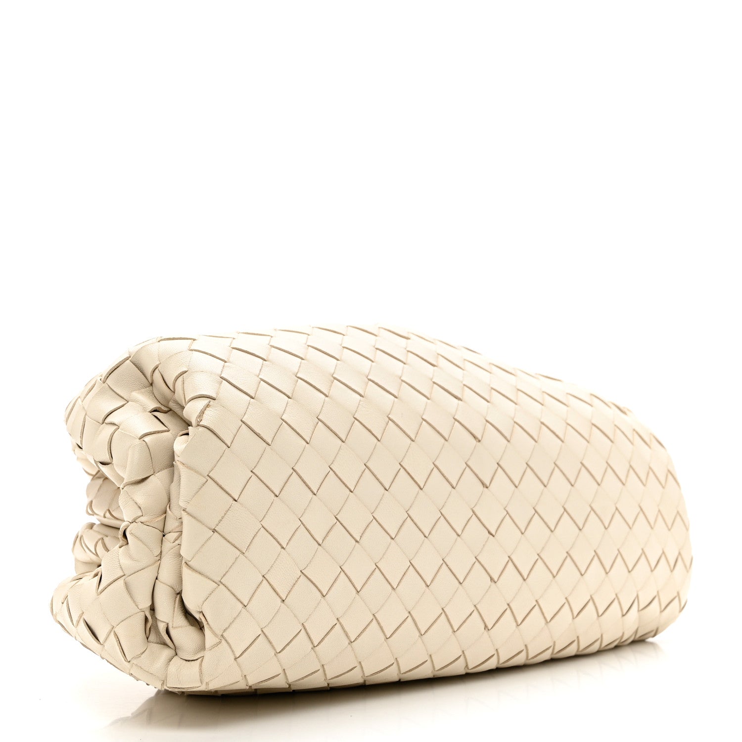 Bottega Veneta Nappa Maxi Intrecciato The Pouch Oversized Clutch Plaster 4 of 8