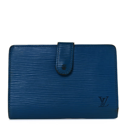 Louis Vuitton Epi French Purse Wallet Myrtille 1 of 12