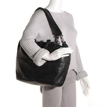 Givenchy Wrinkled Lambskin Large Chain Wrap Nightingale Black 2 of 10