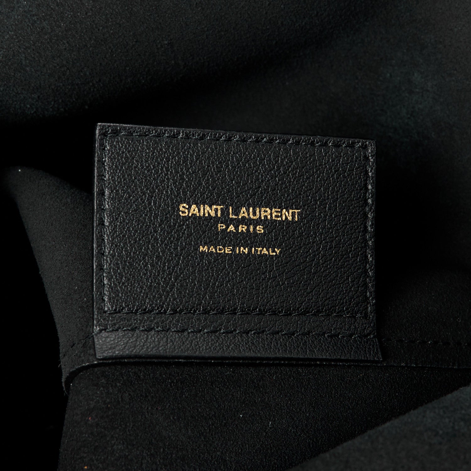 Saint Laurent Calfskin Large Shopping Tote Black 7 of 13