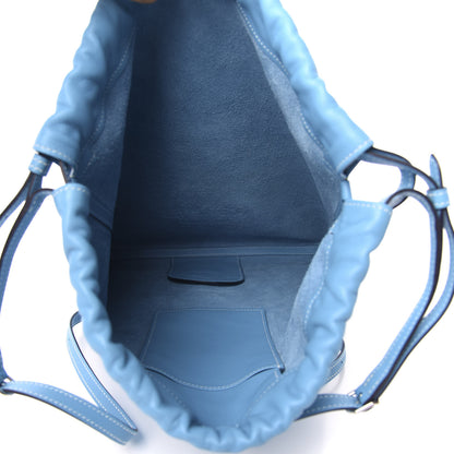 Hermes Cheri Calfskin Bridado Backpack Bleu Du Nord 4 of 10