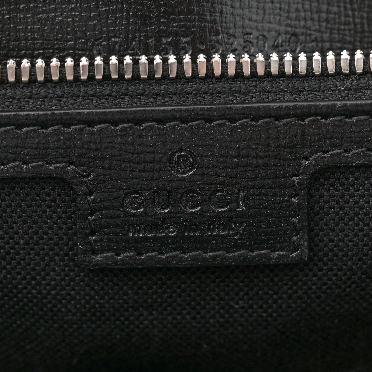 Gucci GG Supreme Monogram Azalea Calfskin Medium Retro Interlocking G Vertical Tote Bag Black 6 of 12