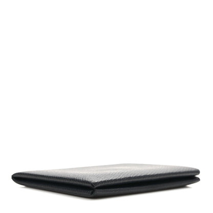 Hermes Epsom Calvi Card Case Black 4 of 9