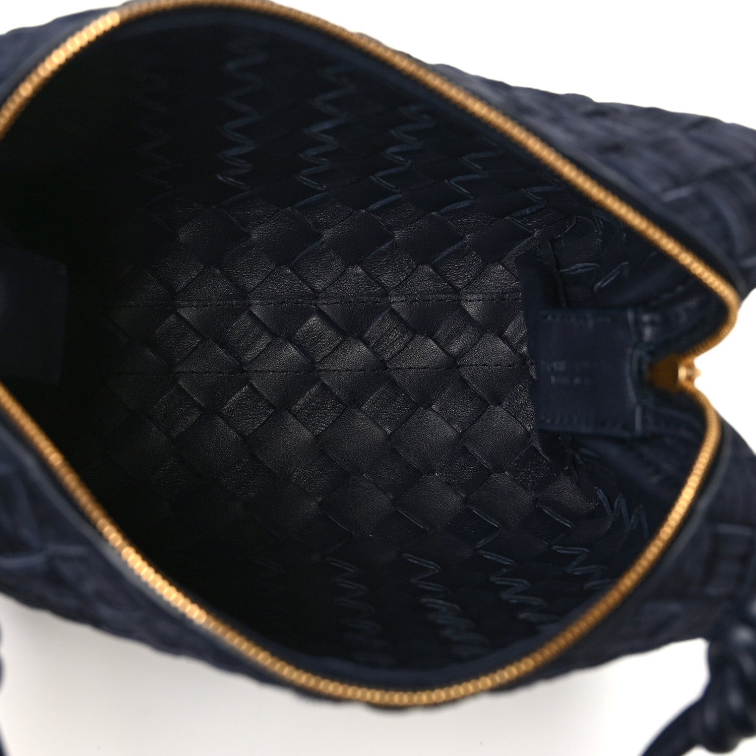 Bottega Veneta Suede Intrecciato Small Loop Camera Bag Space 5 of 7