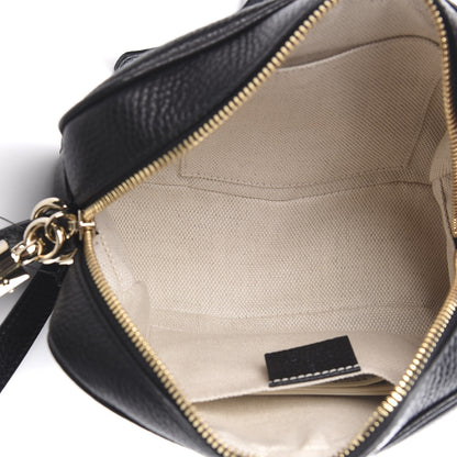 Gucci Pebbled Calfskin Small Soho Disco Bag Black 5 of 10