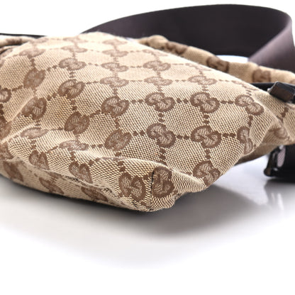 Gucci GG Monogram Double Pocket Belt Bag Dark Brown 10 of 10
