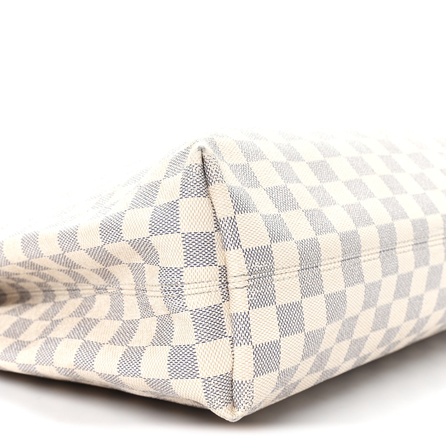 Louis Vuitton Damier Azur Graceful MM Rose Ballerine 8 of 10