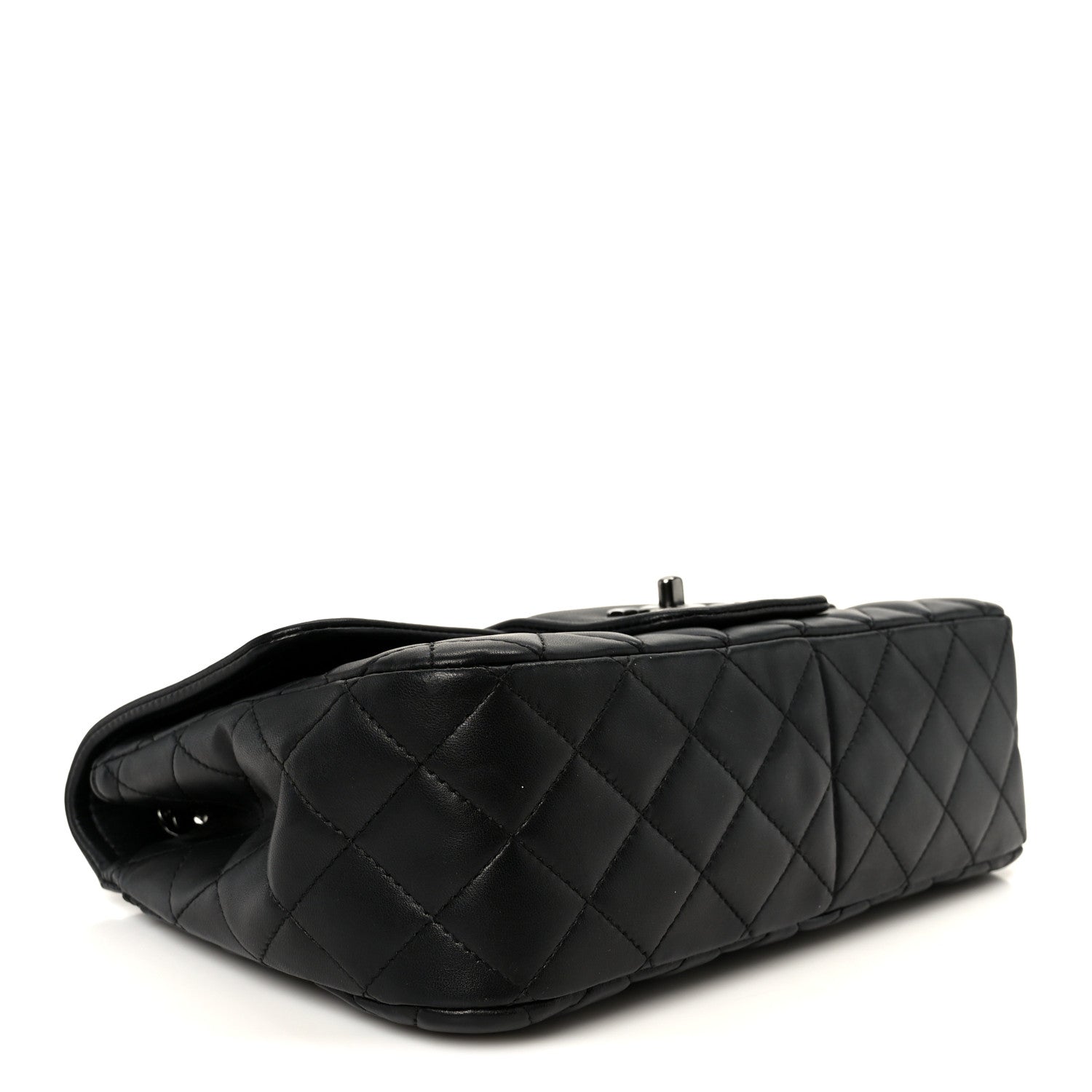 Chanel Lambskin Quilted Elementary Chic Flap Black 4 of 11