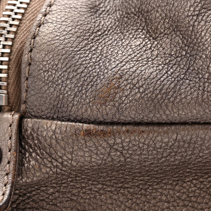 Chanel Metallic Goatskin Medium Luxe Ligne Bowler Bronze 16 of 16