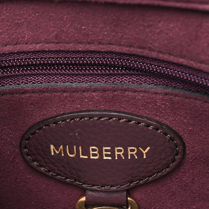 Mulberry Small Classic Grain Calfskin Small Lily Flap Oxblood 6 of 8
