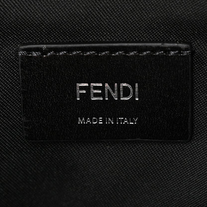 Fendi Nylon Vitello Liberty Monster Eyes Sling Bag Red Black 6 of 11