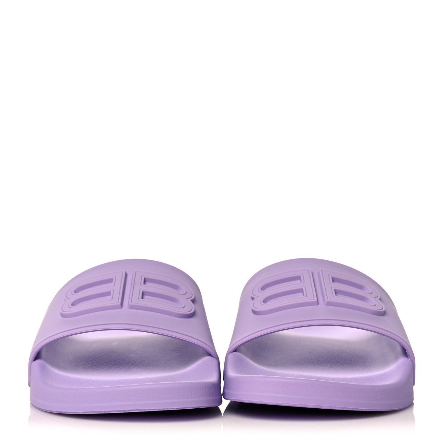 Rubber BB Womens Pool Slide Sandals 38 Lilac