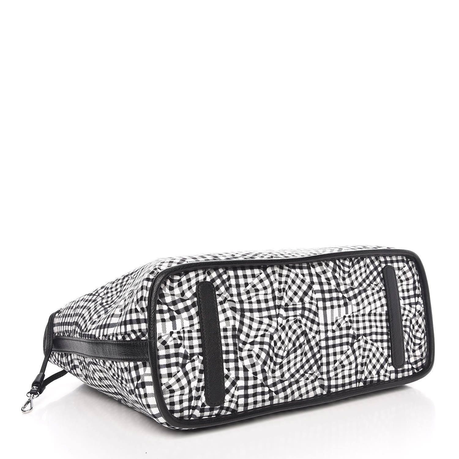MCM Visetos Medium Reversible Shopper Tote Black 10 of 15